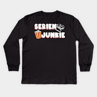 Serien Junkie Serienfan Kids Long Sleeve T-Shirt